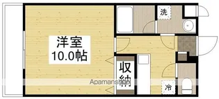 オーランド岩田【203号室】の間取り