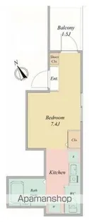 MELDIA町屋【2階】の間取り