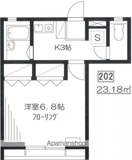 パルデンス要町【2階】の間取り