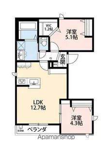 メゾン・DAITA【3階】の間取り