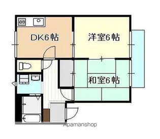 ディアスリッチ【2階】の間取り