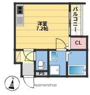 THE NOBLES 田島【1階】の間取り