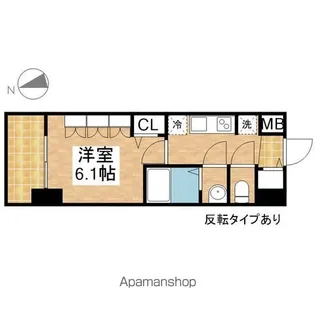 プレサンス上前津ディアシス【3階】の間取り