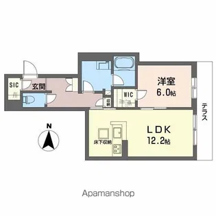 コンコード【1階】の間取り