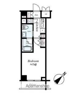 ドルチェ東京押上ツインズ壱番館【2階】の間取り