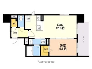 S-RESIDENCE博多駅東awesome【2階】の間取り