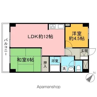 入間市駅前ビル【4階】の間取り