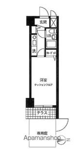 ライオンズマンション五反野第6【1階】の間取り