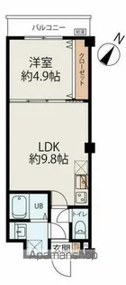 コネクトパークヒルズ南初富【3階】の間取り