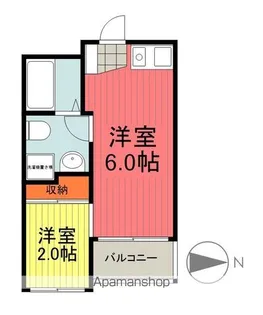 メゾン・ド・瀬上【1階】の間取り