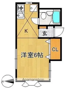 ハイツリッセ【1階】の間取り