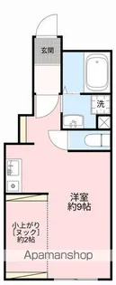 AP杜愛子東【103号室】の間取り