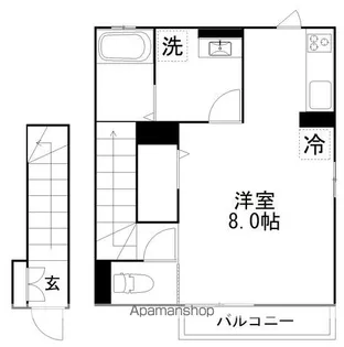 ESTASIA村上【2階】の間取り
