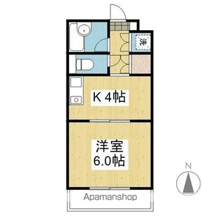パステルハイツ【1階】の間取り