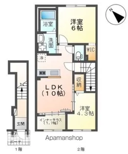 スプリングチェリーⅤ【2階】の間取り