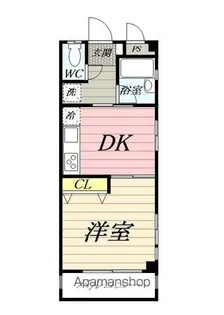 ベルハイツ【301号室】の間取り