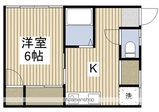 塚田アパート【B号室】の間取り