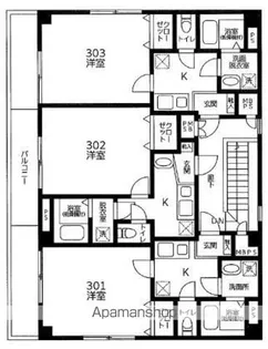 SKYVIEW押上【2階】の間取り
