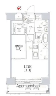 LOG浅草【10階】の間取り