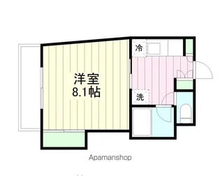 第三レジュエール【108号室】の間取り