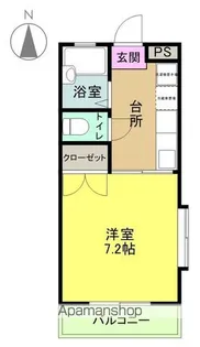 ニュー郷ケ丘【A38号室】の間取り