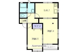 ウィッシュ・ボン【1階】の間取り