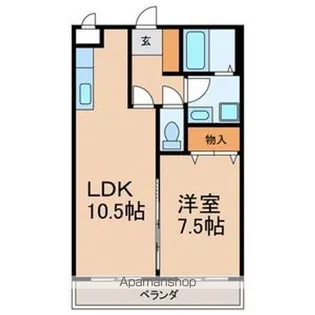 エターナⅠ【1階】の間取り
