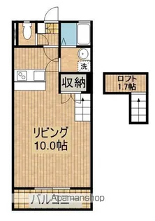 サンサン木花【202号室】の間取り