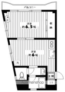 東京都中野区弥生町2丁目【マンション】の間取り