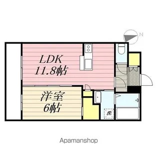 棒屋第17住吉ハイツ【2階】の間取り