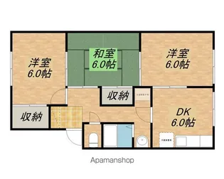 MK−ARK10【102号室】の間取り