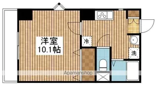 コートシャンベル【6階】の間取り