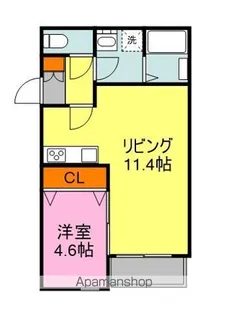 MUGINO BASE【3階】の間取り