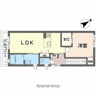 キロルS【3階】の間取り