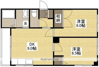 シャトレーヌミユキ【1階】の間取り