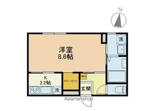MOCHA【107号室】の間取り