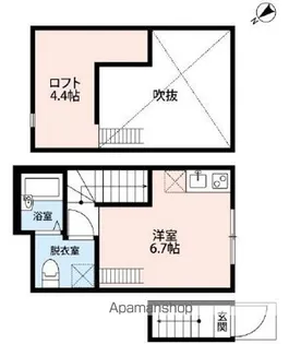 ビレッタ新小岩【2階】の間取り