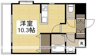 サンパレス幸町【6階】の間取り