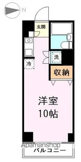 テラス神明【407号室】の間取り
