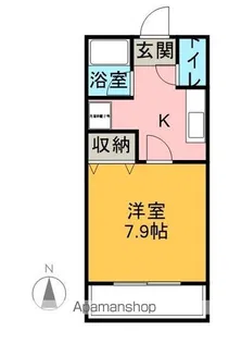 パストラーレたかね【2階】の間取り