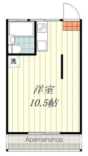 トロワボヌール山西【202号室】の間取り