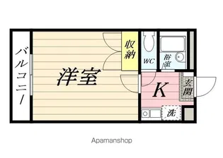 メゾン西寺尾Ⅱ【3階】の間取り