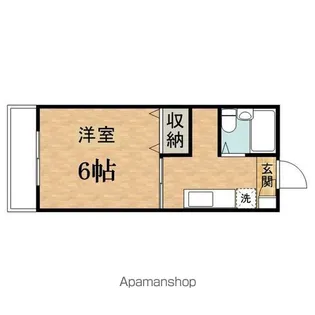 フラットハウス【2階】の間取り