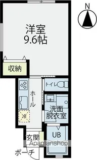 LIGNORA宮竹【101号室】の間取り