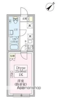 スカイラシクラス平和台【1階】の間取り