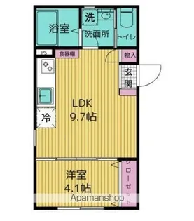 FELICITA平和台【2階】の間取り