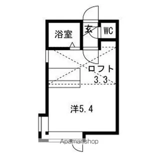 AMS文京台南町19B棟【208号室】の間取り