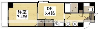 パルロイヤル東古松【5階】の間取り