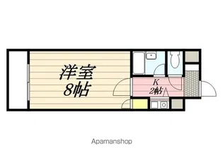 アーバンクルーザー六ツ門【9階】の間取り