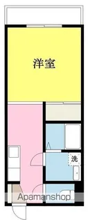 グレースハイツ松前【303号室】の間取り